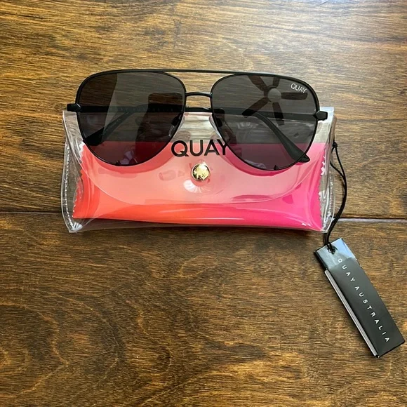 *NWT* Quay Australia High Key Polarized Aviator Sunglasses s-l400.jpg main image 3